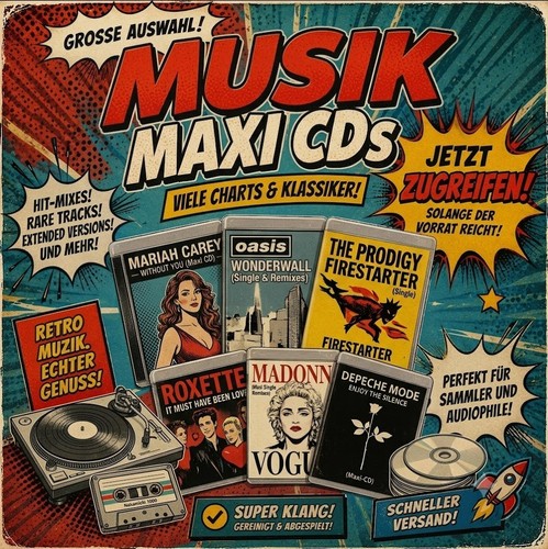 Musik maxi cds techno - maxi,