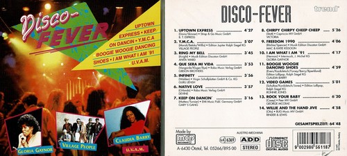 Disco fever musik cd - disco-fever, musik-cd