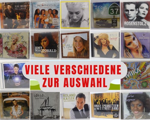 Musik rock pop schlager - cd,
