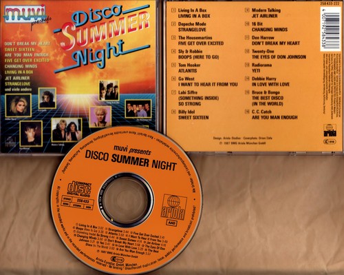Disco summer night cd - summer, –